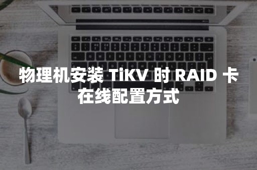 物理机安装 TiKV 时 RAID 卡在线配置方式