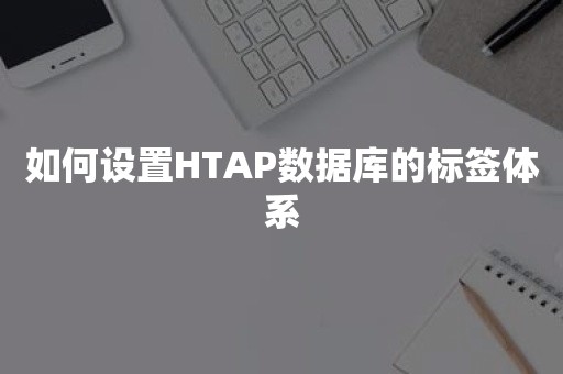 如何设置HTAP数据库的标签体系