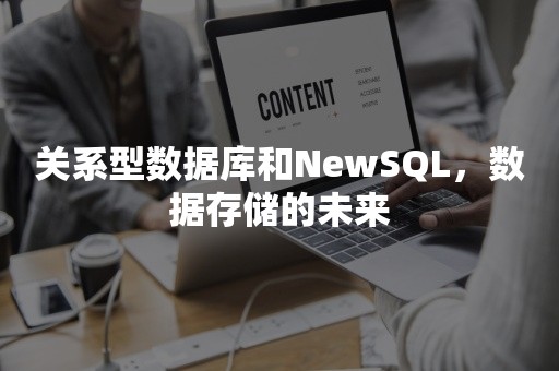 关系型数据库和NewSQL，数据存储的未来