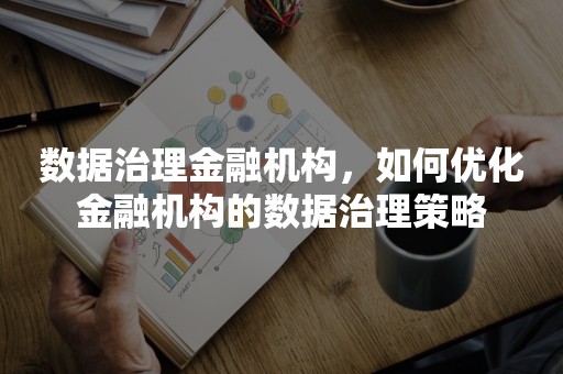 数据治理金融机构，如何优化金融机构的数据治理策略