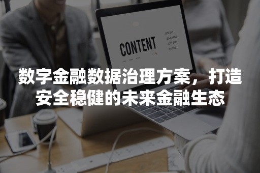 数字金融数据治理方案，打造安全稳健的未来金融生态