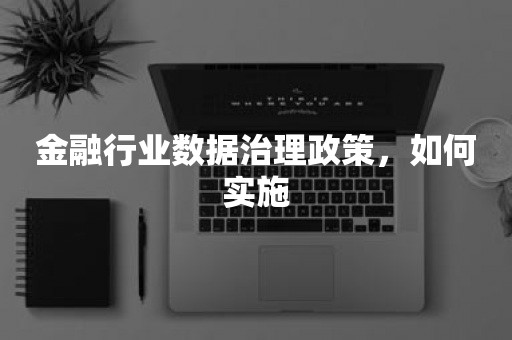 金融行业数据治理政策，如何实施