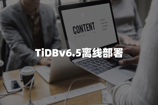 TiDBv6.5离线部署