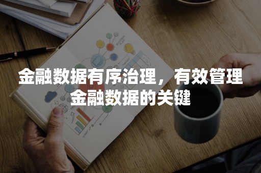 金融数据有序治理，有效管理金融数据的关键