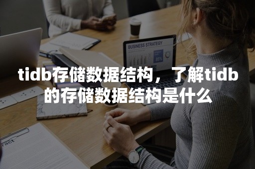 tidb存储数据结构，了解tidb的存储数据结构是什么