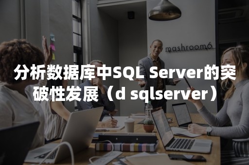 分析数据库中SQL Server的突破性发展（d sqlserver）