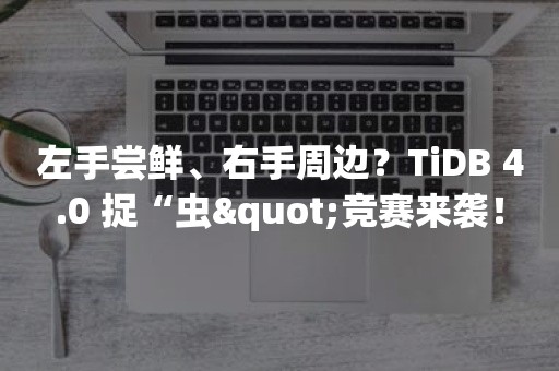 左手尝鲜、右手周边？TiDB 4.0 捉“虫"竞赛来袭！