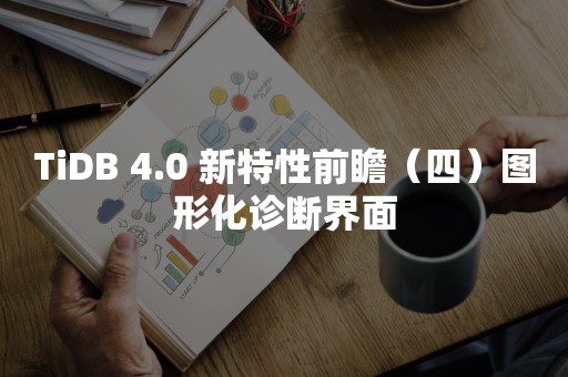 TiDB 4.0 新特性前瞻（四）图形化诊断界面平凯星辰