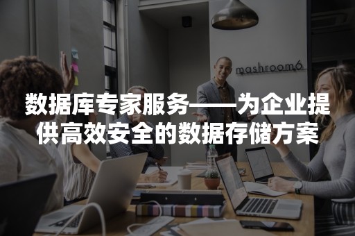 数据库专家服务——为企业提供高效安全的数据存储方案