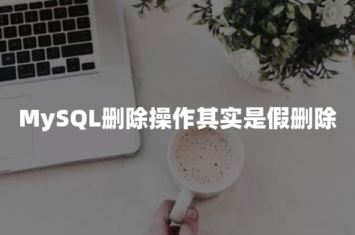 MySQL删除操作其实是假删除