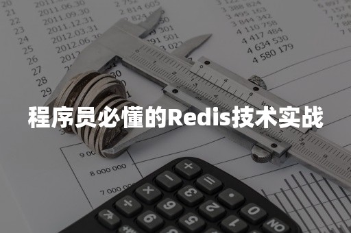 程序员必懂的Redis技术实战