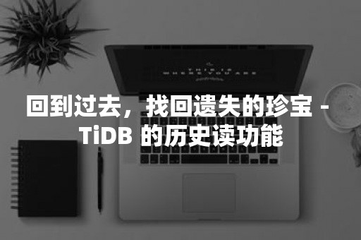 回到过去，找回遗失的珍宝 - TiDB 的历史读功能