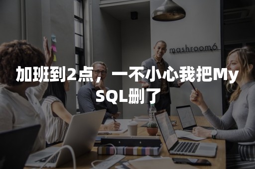 加班到2点，一不小心我把MySQL删了