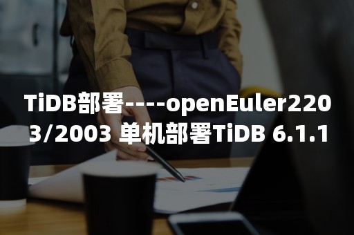 TiDB部署----openEuler2203/2003 单机部署TiDB 6.1.1