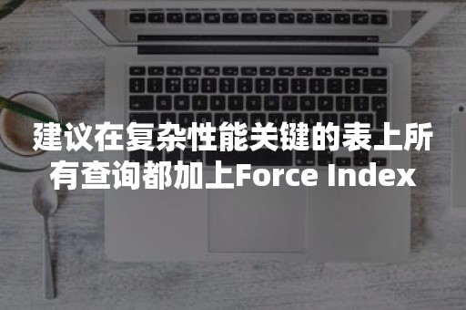 建议在复杂性能关键的表上所有查询都加上Force Index