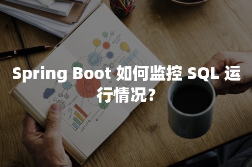 Spring Boot 如何监控 SQL 运行情况？
