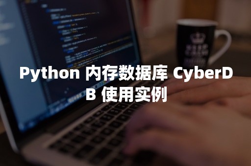 Python 内存数据库 CyberDB 使用实例