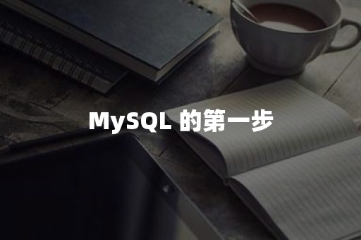 MySQL 的第一步