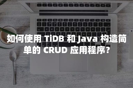 如何使用 TiDB 和 Java 构造简单的 CRUD 应用程序？