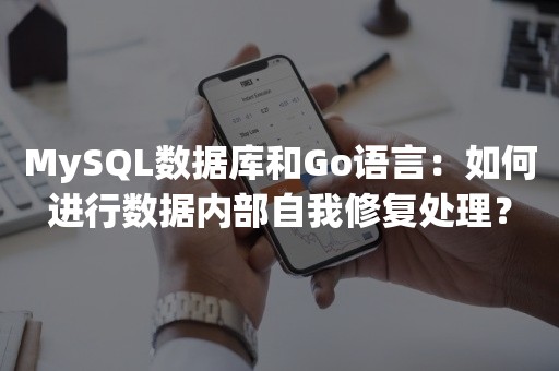 MySQL数据库和Go语言：如何进行数据内部自我修复处理？