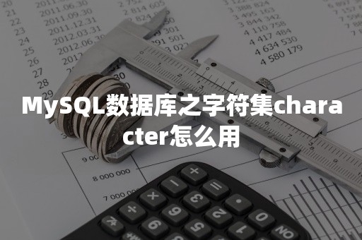 MySQL数据库之字符集character怎么用