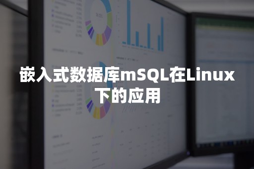 嵌入式数据库mSQL在Linux下的应用