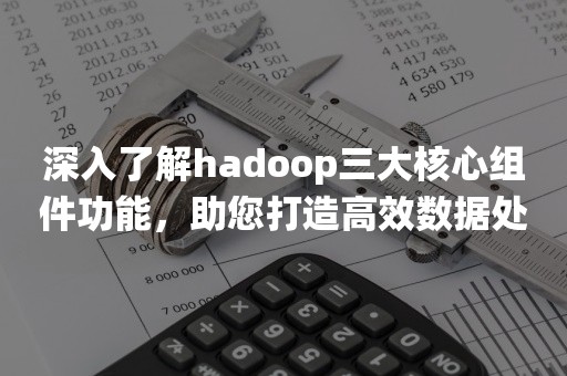 深入了解hadoop三大核心组件功能，助您打造高效数据处理系统