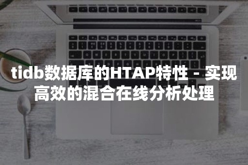 tidb数据库的HTAP特性 - 实现高效的混合在线分析处理