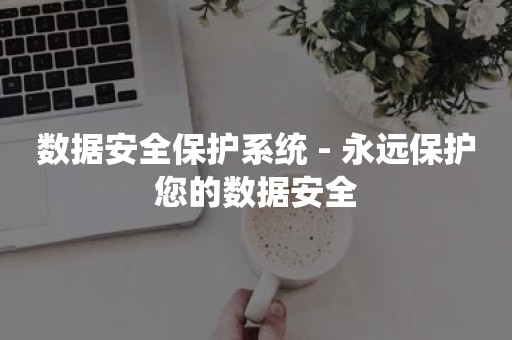 数据安全保护系统 - 永远保护您的数据安全